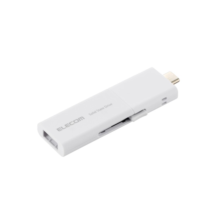 ELECOM 外付けSSD 500GB ESD-EWB500GWHR ELECOM ESD-EWB0500GWHR [ESD-EWB_Rシリーズ 外付けポータブルSSD