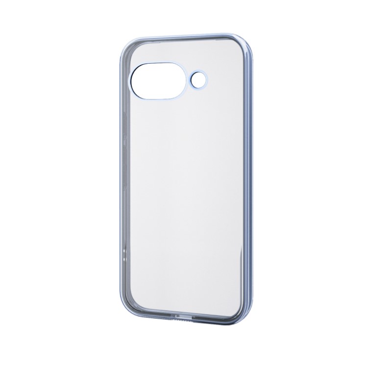 ELECOM Google Pixel 9a ソフトケース サイドメッキ PM-P251UCTMBU（メタリックペールブルー） アンドロイドスマホ用ケースの商品画像