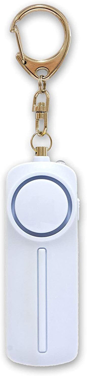 LED付き防犯ブザー SCB-02LBL（ライトブルー）の商品画像