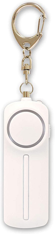 LED付き防犯ブザー SCB-02WH（ホワイト）の商品画像