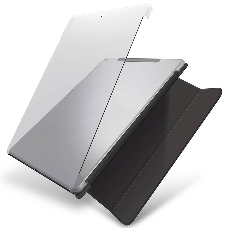 10.2インチiPad用シェルケーススマートカバー対応 TB-A19RPV2CR （クリア）の商品画像