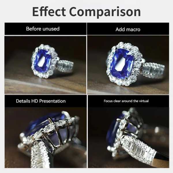  Professional HD мобильный телефон macro линзы, фотография смартфон линзы, Schott бриллиантовое кольцо. подробности,4k 20x40x37mm