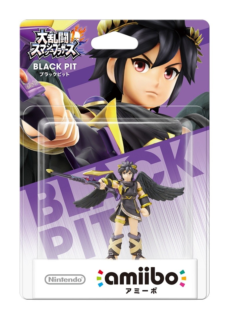 Nintendo Switch - amiibo ピット　パルテナ　ブラックピット　大乱闘スマッシュブラザーズ amiibo アミーボ ブラックピット ピット パルテナ 大乱闘