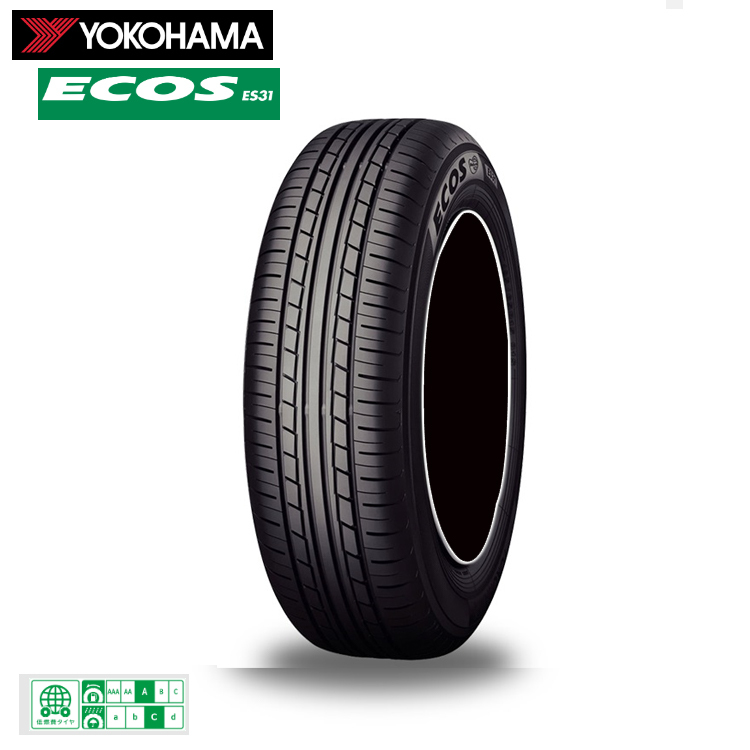 ヨコハマタイヤ ECOS ES31 165/55R14 72V タイヤ×4本セット ECOS 自動車　ラジアルタイヤ、夏タイヤの商品画像