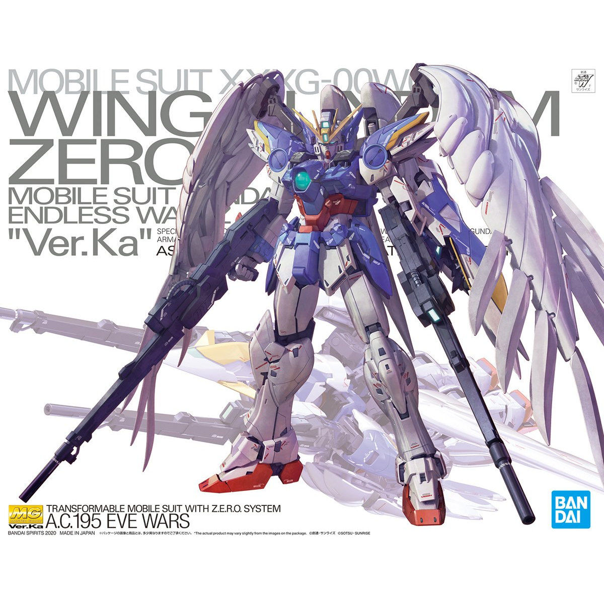 XXXG-00W0 ウイングガンダムゼロEW Ver.Ka （1/100スケール MG 新機動戦記ガンダムW Endless Waltz 2516450）の商品画像