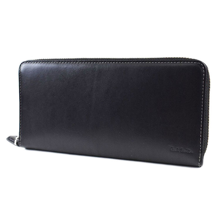 Paul Smith オールドレザー ラウンドジップ長財布 873215 P488 990