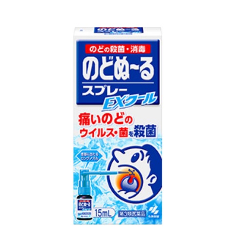 小林製薬 のどぬ～るスプレー EXクール 15ml×1個の商品画像