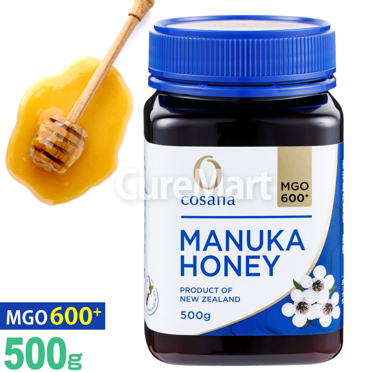 コサナ　マヌカハニー　MGO600　500g×1個 コサナ マヌカハニー MGO600＋ 500g×1個 はちみつ - 最安値・価格比較