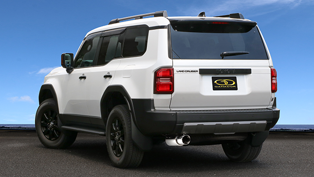 GANADOR Vertex 4WD/SUV（左シングル出し/サークル/ポリッシュ）GVS-061POの商品画像