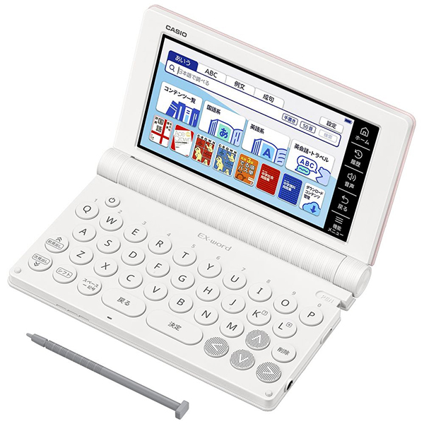 CASIO XD-SR7300WE ［エクスワード XD-SR7300 ホワイト 中国語モデル