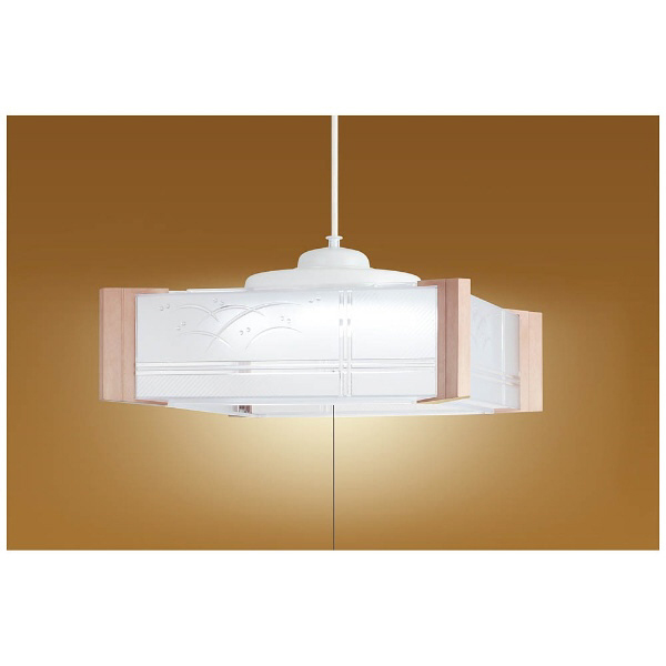 2個　HotaluX　 LED和風ペンダントライトタイプ～8畳 HCDB0852 ホタルクス 和風LEDペンダントライト （昼光色） ～8畳 HCDB0852