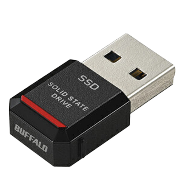 BUFFALO SSD-PUT1.0U3-BKA [SSD-PUTAシリーズ 1TB ブラック] 外付けSSD