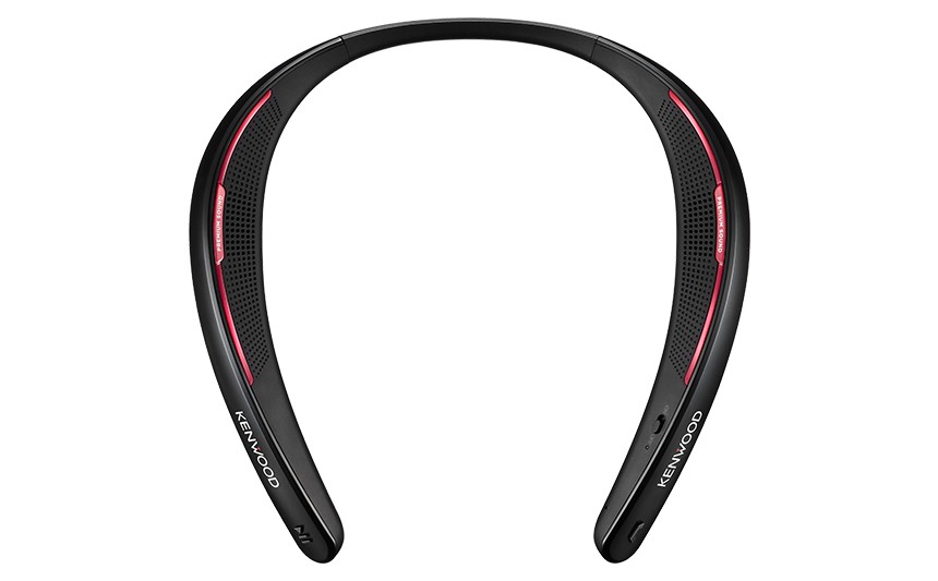 KENWOOD Bluetooth対応　ネックスピーカー　CAX-NS1BT-B CAX-NS1BT（生産完了品） | ワイヤレススピーカー