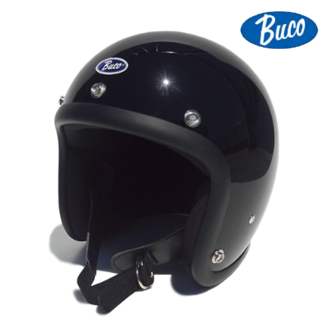 BUCO EXTRA BUCO PLAIN XLサイズ（61-62cm） ブラック バイク用　ジェットヘルメットの商品画像