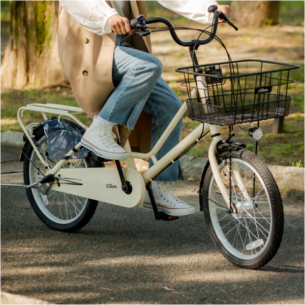 [ cream ]Cream Cargo( cream cargo )BAA200-O small diameter child to place on 20 -inch change speed none mini bicycle bicycle 