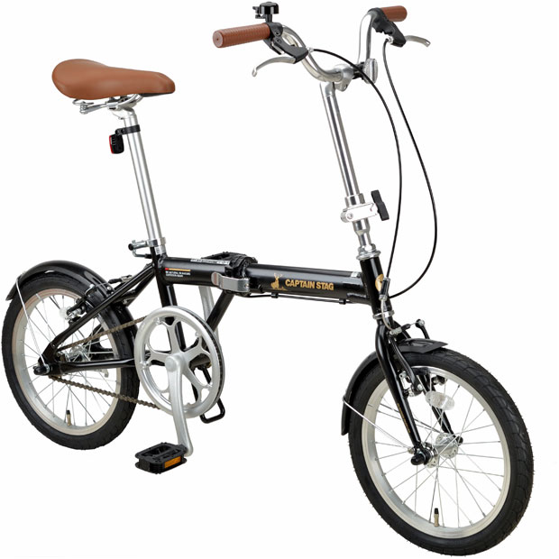 [ Captain Stag ]a Lulu AL-FDB161 16 -inch foldable bicycle 
