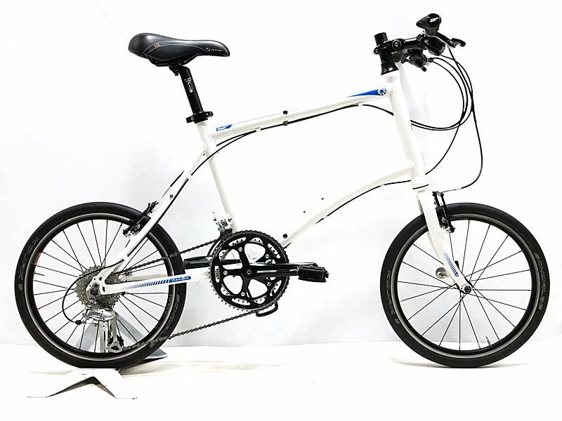 da ho nDAHON dash P18 DASH P18 2011 year of model folding bike folding bicycle L size white 