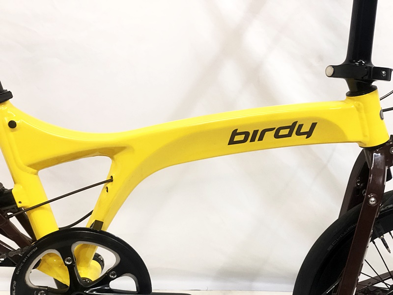  beautiful goods Birdie Birdy air Air color order car 2022 year 3 month buy car body folding bike folding bicycle 20 -inch yellow 