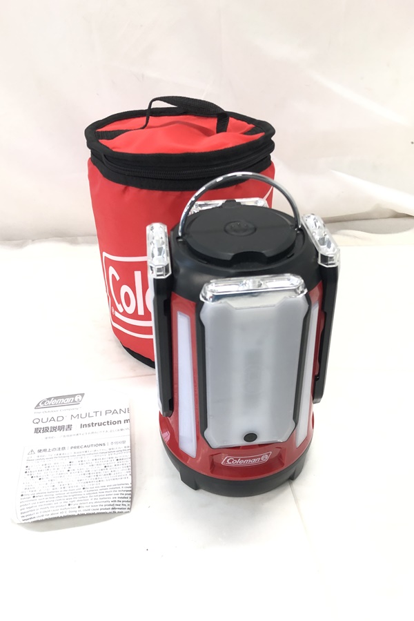 Coleman クアッド マルチパネルランタン 2000031270 LEDランタン - 最