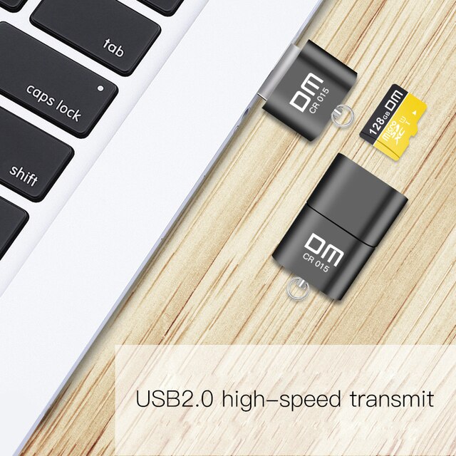 Dm CR015 microsd устройство для считывания карт tf слот usb flash Drive становится компьютер кроме того, поэтому. автомобиль usb адаптер 