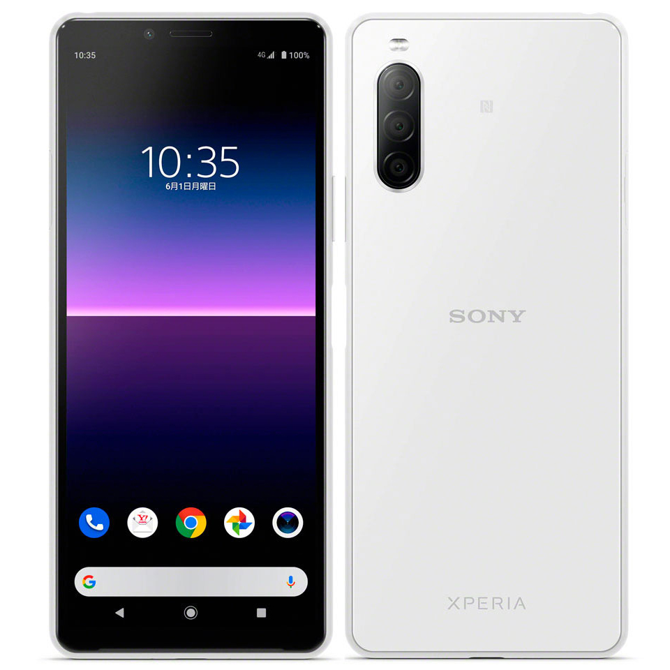 Xperia 10 II 6インチ メモリー4GB ストレージ64GB ホワイト ワイモバイル