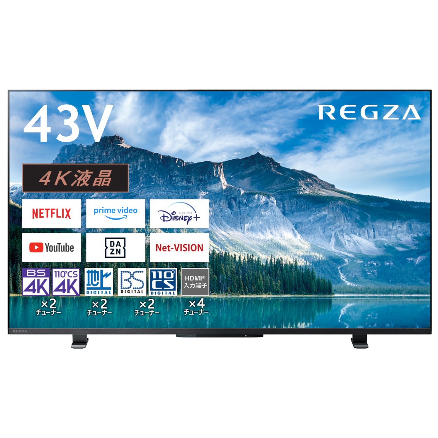 REGZA 43インチ液晶テレビ 本体 43M550M REGZA REGZA 43M550M 液晶テレビ、薄型テレビ - 最安値・価格比較