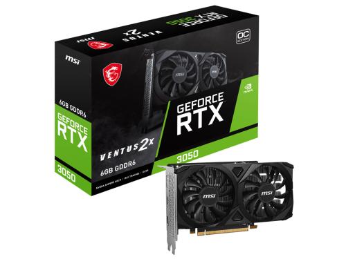MSI GeForce RTX 3050 LP 6G OC グラフィックボード、ビデオカード
