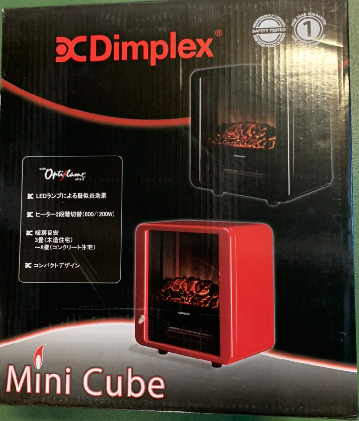 ディンプレックス⓪暖炉型電気ストーブMini CubeミニキューブMNC12RJ ヨドバシ.com - ディンプレックス DIMPLEX 暖炉型電気ストーブ