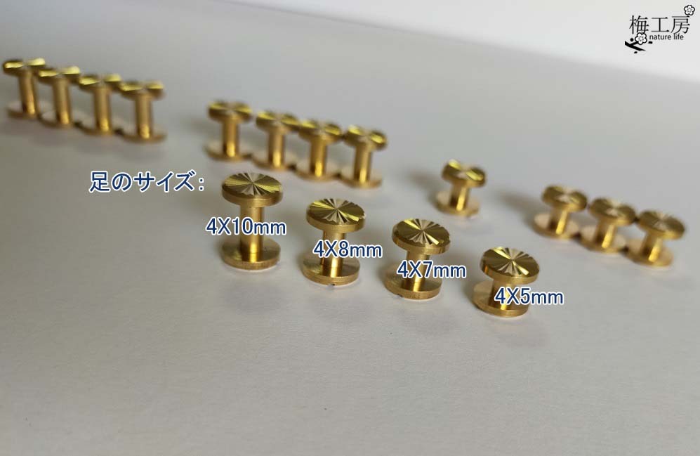  screw type calking Gold keep hand metal fittings calking pattern attaching 