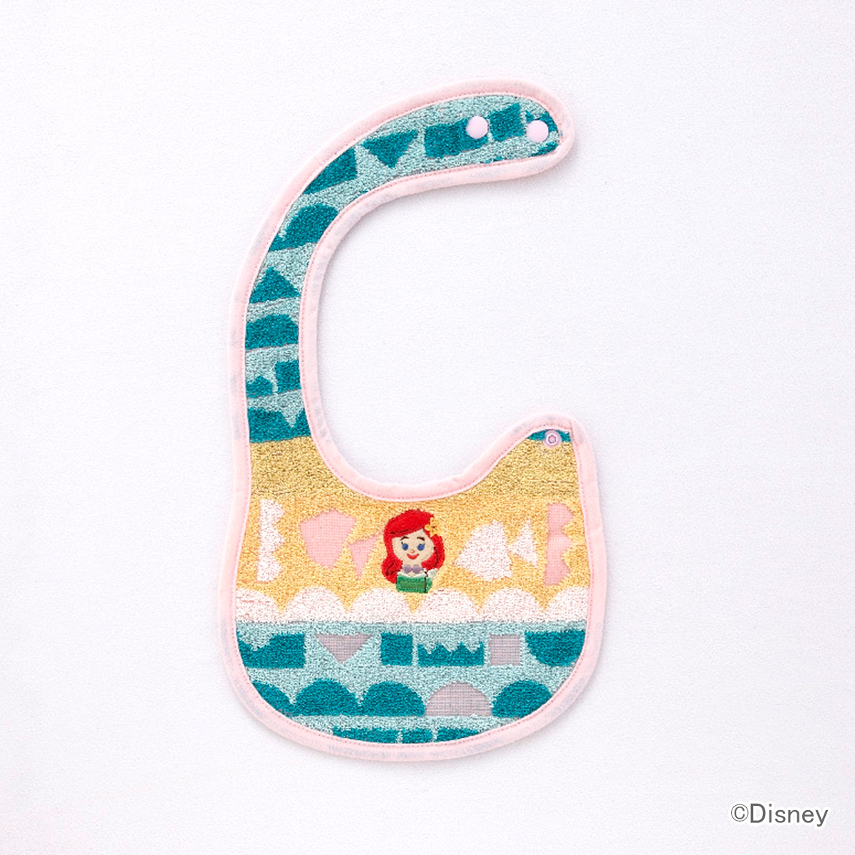 [NEW]Disney KIDEA Disney kiti голубой bo L нагрудник |ki der kitia полотенце bib слюнявчик органический Princess piksa-