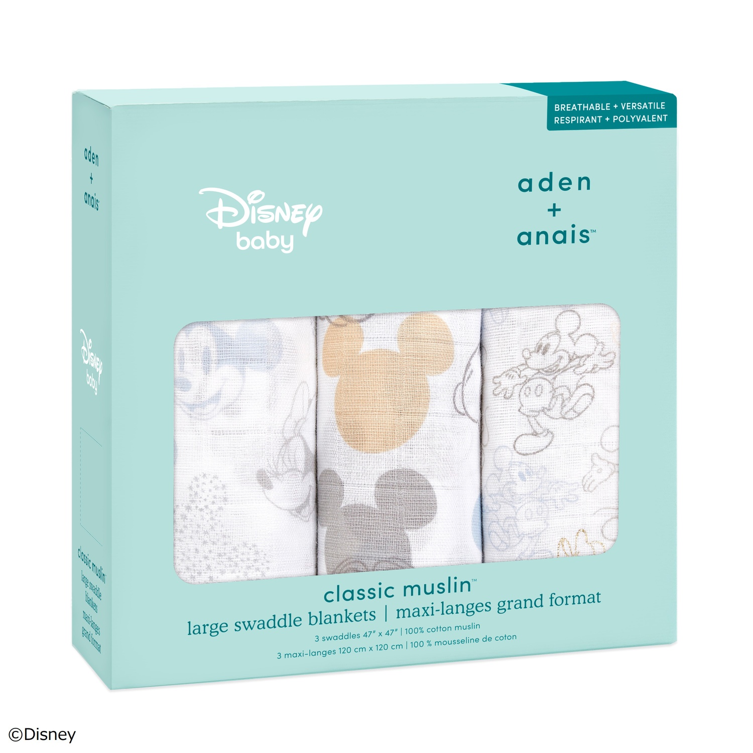 aden + anaiseiten and ane стул wa доллар Disney коллекция 3 шт. комплект | одеяло двойной марля подарок кормление накидка Alice 