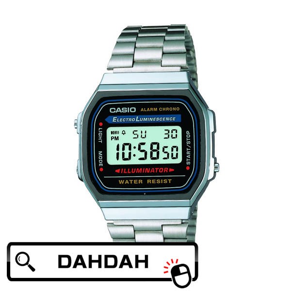 CASIO Collection STANDARD A168WA-1 （シルバー）の商品画像