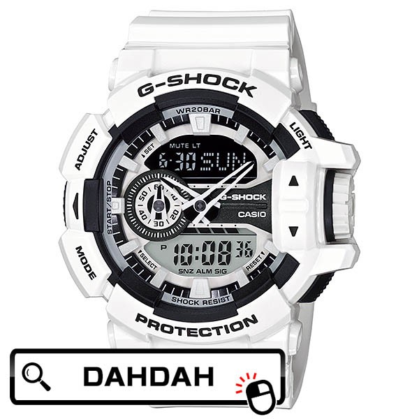 な*る様 超美品✨未使用級✨CASIO G-SHOCK GA-400 ホワイト✨ CASIO カシオ G-SHOCK GA-400 ホワイト 白 メンズ 腕時計