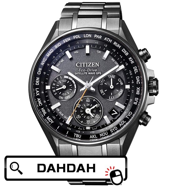 美品　シチズン アテッサエコ・ドライブ GPS ブラックチタCC4004-58E CITIZEN アテッサ エコ・ドライブ GPS衛星電波時計F950 ブラックチタン