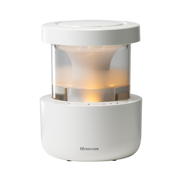リズム プールレス加湿器 MIST350 9YYA29RH08（ライトグレー）の商品画像