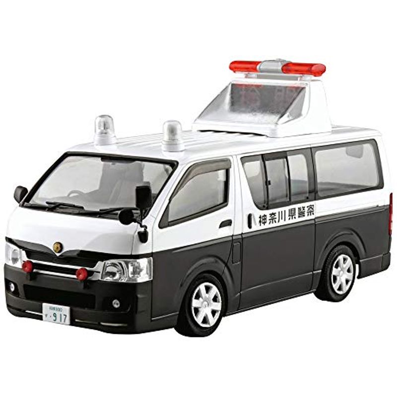 青島文化教材社 トヨタ TRH200V ハイエース 交通事故処理車 2007 （1/24スケール ザ・モデルカー No.50 058152） 自動車の模型、プラモデルの商品画像