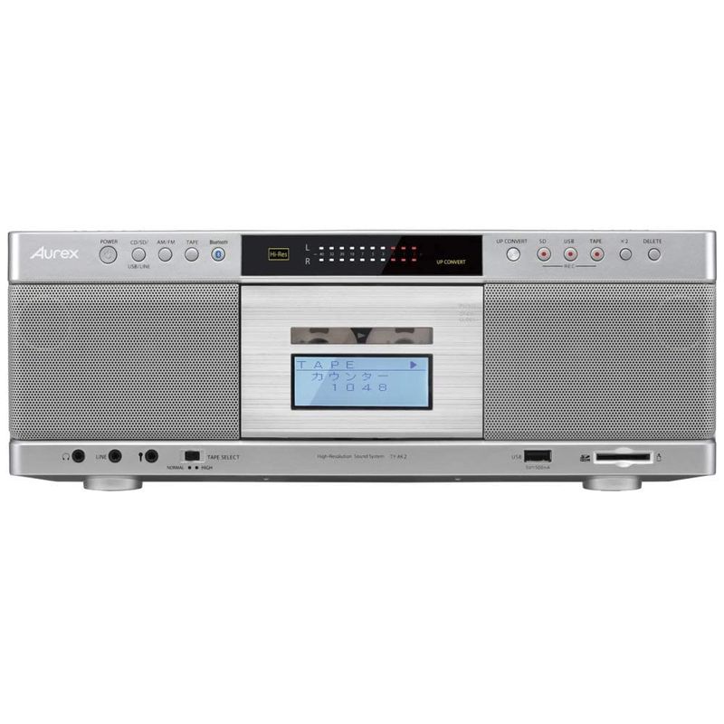 TOSHIBA Aurex ハイレゾ対応SD/USB/CDラジオカセットレコーダー TY-AK2 