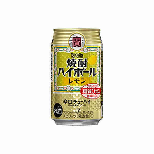 宝酒造 タカラ 焼酎ハイボール レモン 350ml缶 1ケース（24本） タカラ 焼酎ハイボール サワー、缶チューハイの商品画像