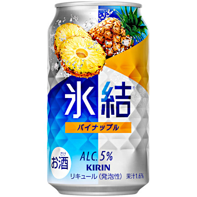 キリン キリン 氷結 パイナップル 350ml缶 1ケース（24本） 氷結 サワー、缶チューハイの商品画像
