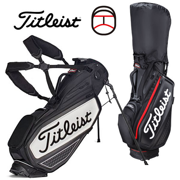 Titleist ジェットブラック プレミアム スタンドバッグ TB20SXSF - 最