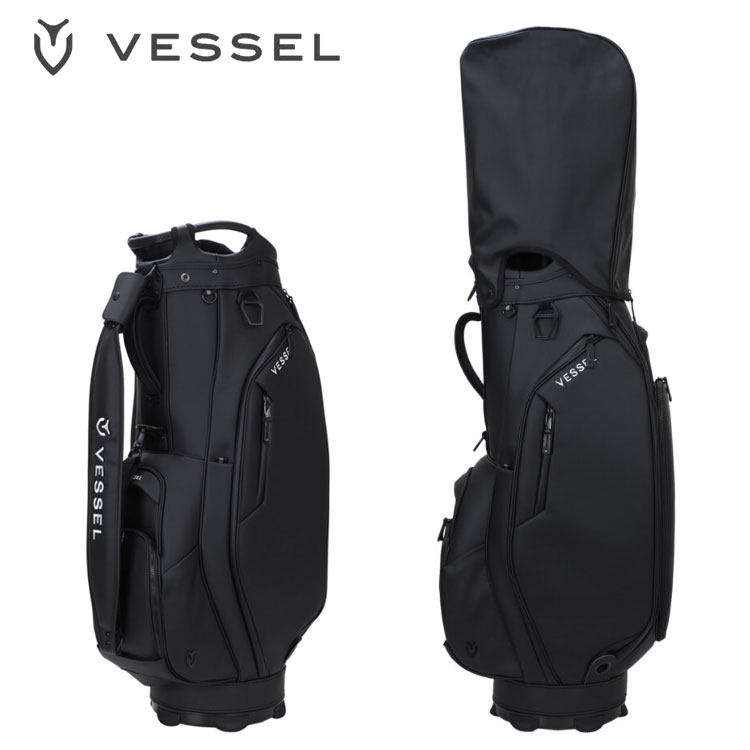 VESSEL LUX 7 JP キャディバッグ（BLACK）の商品画像