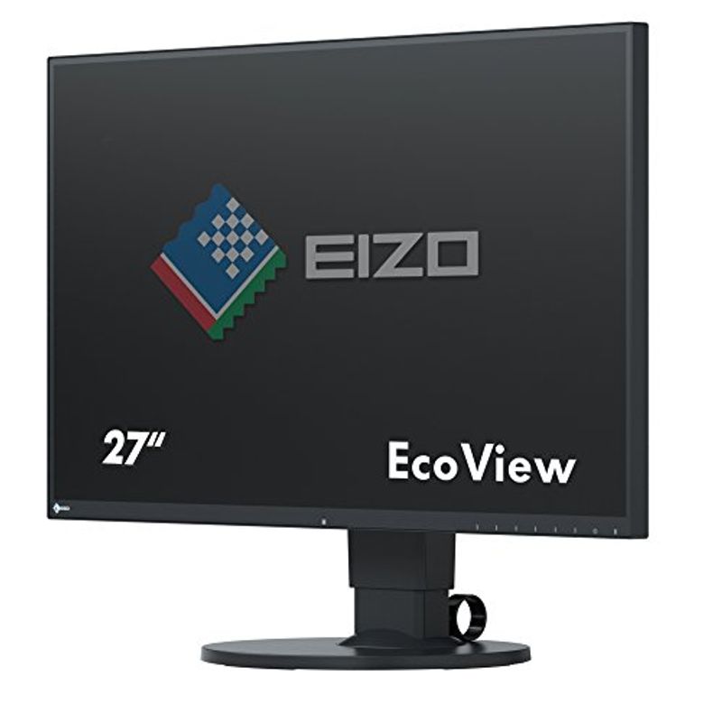 EIZO フレックススキャン FlexScan EV2750-BK（WQHD 27型IPS液晶）ブラック パソコン用ディスプレイ、モニターの商品画像