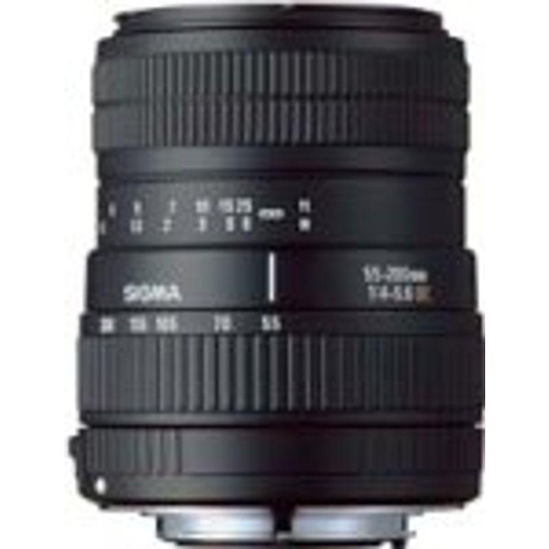 シグマ シグマDCレンズ 55-200mm F4-5.6 DC キヤノン用 交換レンズの商品画像