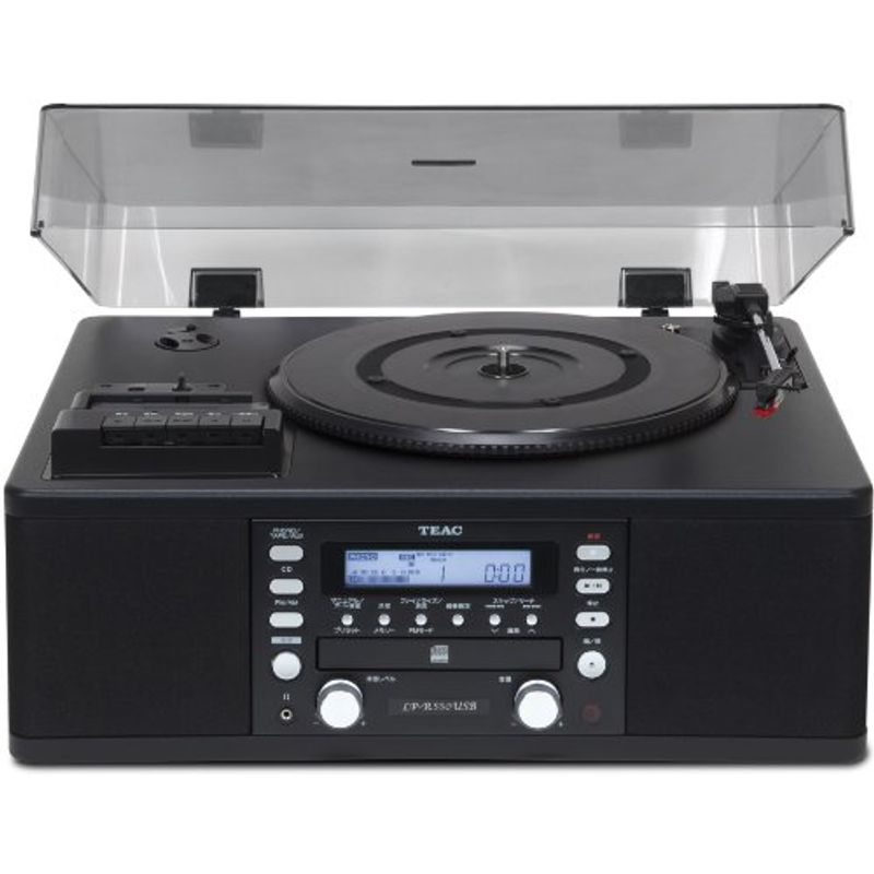 ターンテーブル/カセットプレーヤー付CDレコーダー LP-R550USBの商品画像