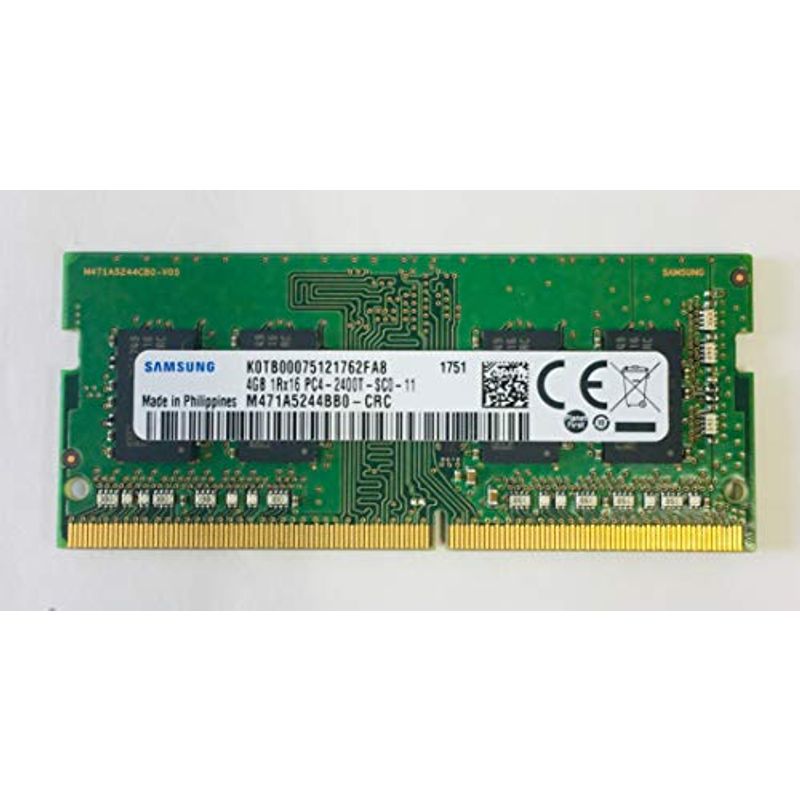[SAMSUNG ORIGINAL] サムスン純正 PC4-19200 DDR4-2400 4GB （512Mx16） 260pin SO-DIMM メモリーの商品画像