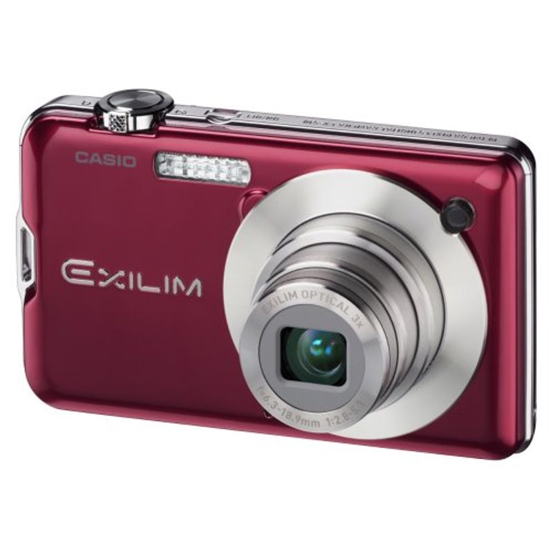 カシオ エクシリム EXILIM CARD EX-S10RD（レッド） コンパクト
