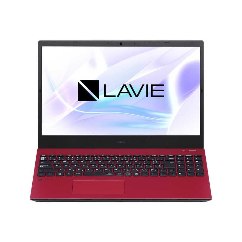 NEC LAVIE N15 カームレッド ［PC-N1570EAR］ 2022年7月発表モデル LaVie LAVIE N15 Windowsノートの商品画像