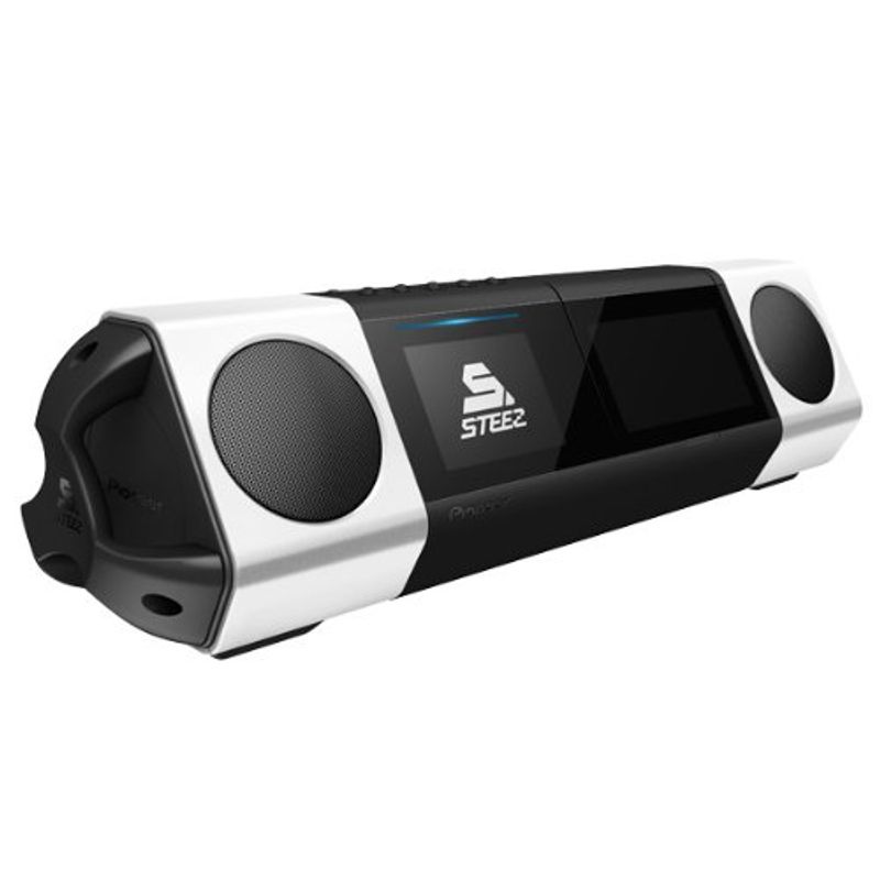 Pioneer STEEZ AUDIO ポータブルミュージックシステム STZ-D10S-W ホワイト スマホ対応スピーカーの商品画像