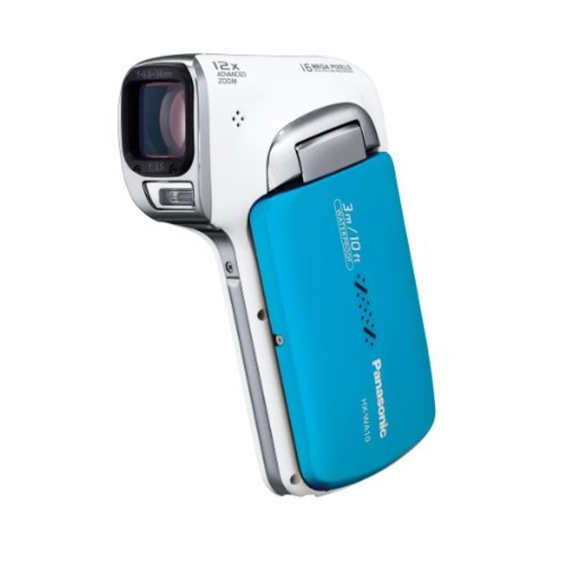 パナソニック ビデオカメラ HX-WA10-A （オーシャンブルー） ビデオカメラ本体の商品画像