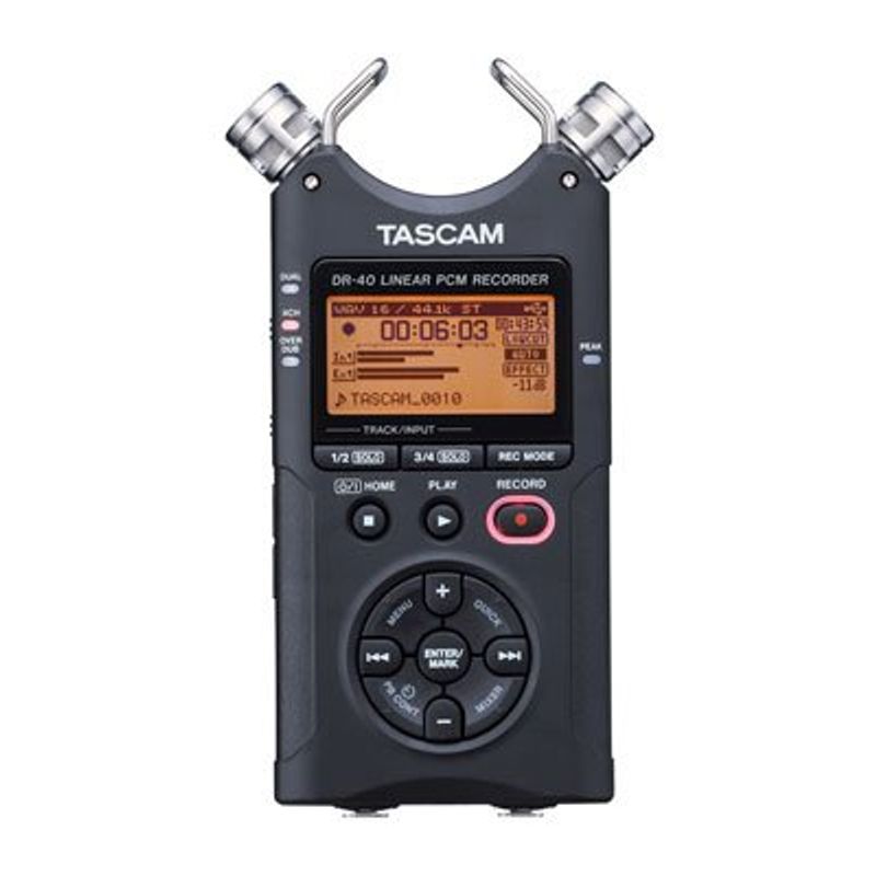 TASCAM 24bit/96kHz correspondence linear PCM recorder DR-40VERSION2